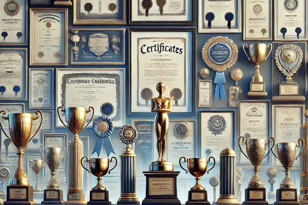 Certificates